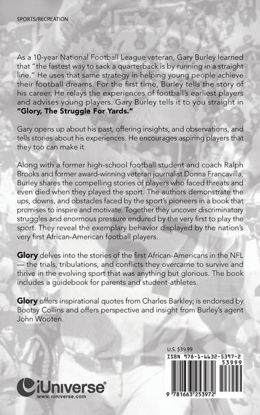 Produktbild: Glory, The Struggle For Yards
