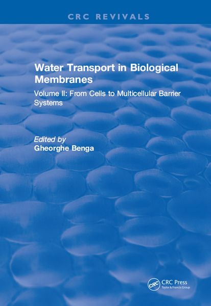 Produktbild: Water Transport and Biological Membranes