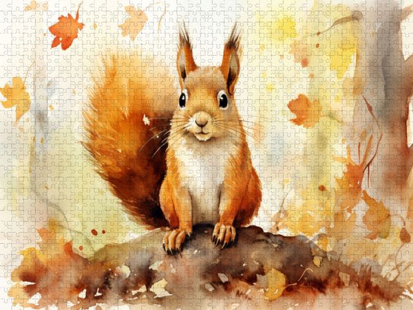 Produktbild: CALVENDO Puzzle Ein Motiv aus dem Kalender "Zw&ouml;lf Monate im Wald" | 1000 Teile Lege-Gr&ouml;&szlig;e 64x48cm Foto-Puzzle f&uuml;r gl&uuml;ckliche Stunden