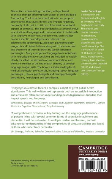 Produktbild: Language in Dementia