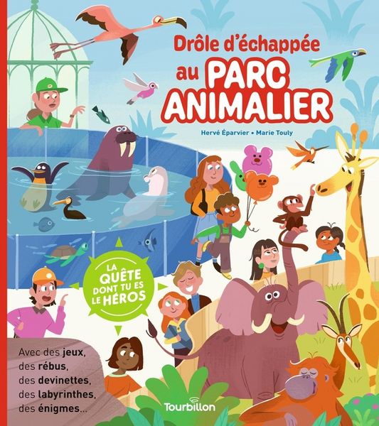Produktbild: Dr&ocirc;le d'&eacute;chapp&eacute;e au parc animalier