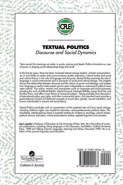 Produktbild: Textual Politics