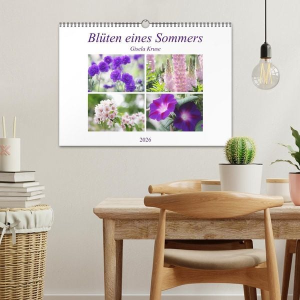 Produktbild: Bl&uuml;ten eines Sommers (Wandkalender 2026 DIN A3 quer), CALVENDO Monatskalender