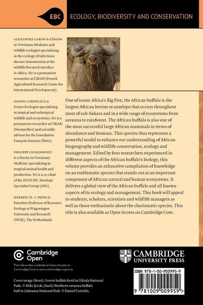 Produktbild: Ecology and Management of the African Buffalo