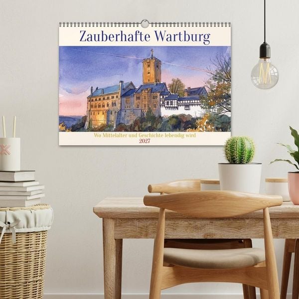 Produktbild: Zauberhafte Wartburg (Wandkalender 2027 DIN A3 quer), CALVENDO Monatskalender