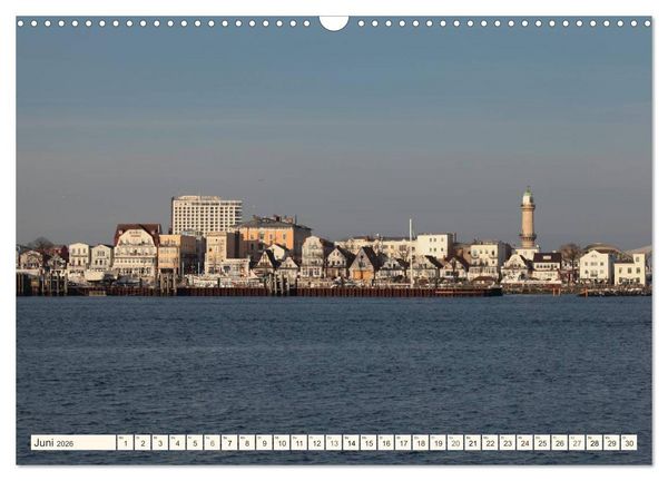 Produktbild: Seebad Warnem&uuml;nde (Wandkalender 2026 DIN A3 quer), CALVENDO Monatskalender