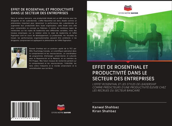 Produktbild: Effet De Rosenthal Et Productivit&eacute; Dans Le Secteur des Entreprises