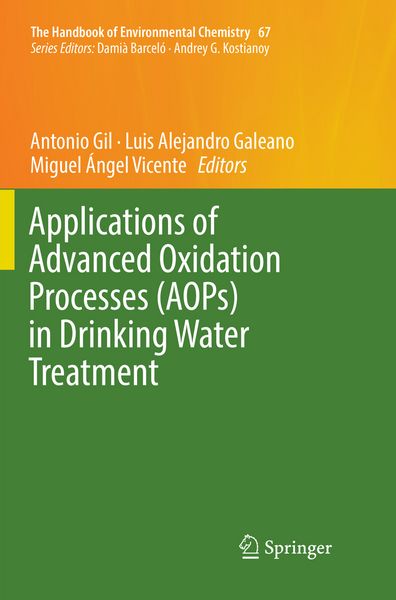 Produktbild: Applications of Advanced Oxidation Processes (AOPs) in Drinking Water Treatment