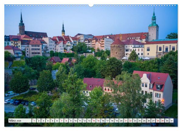Produktbild: Bautzen - Sorbisches Zentrum in der Oberlausitz (Wandkalender 2026 DIN A2 quer), CALVENDO Monatskalender