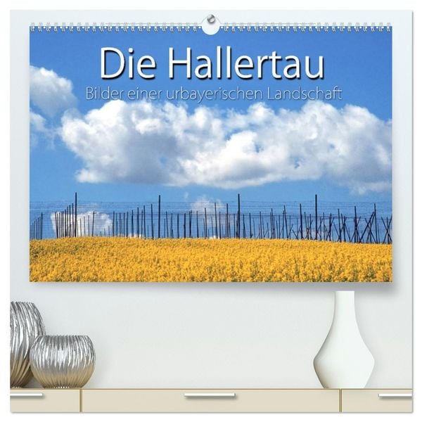 Hallertau (hochwertiger Premium Wandkalender 2026 DIN A2 quer), Kunstdruck in Hochglanz