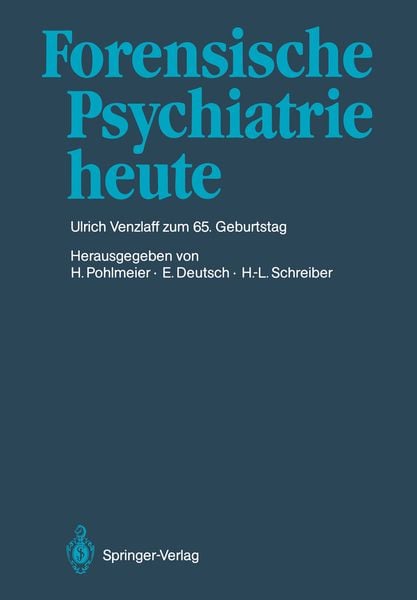 Produktbild: Forensische Psychiatrie heute