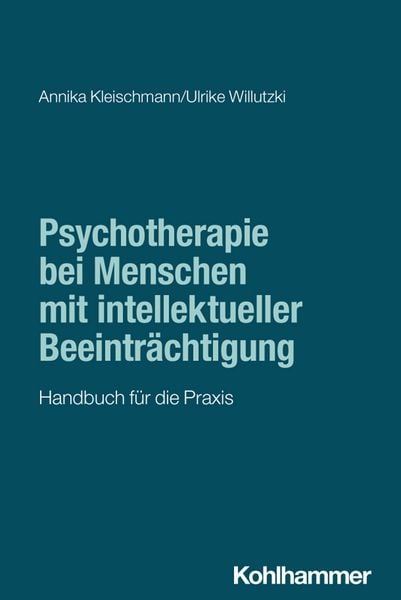 Produktbild: Psychotherapie bei Menschen mit intellektueller Beeintr&auml;chtigung