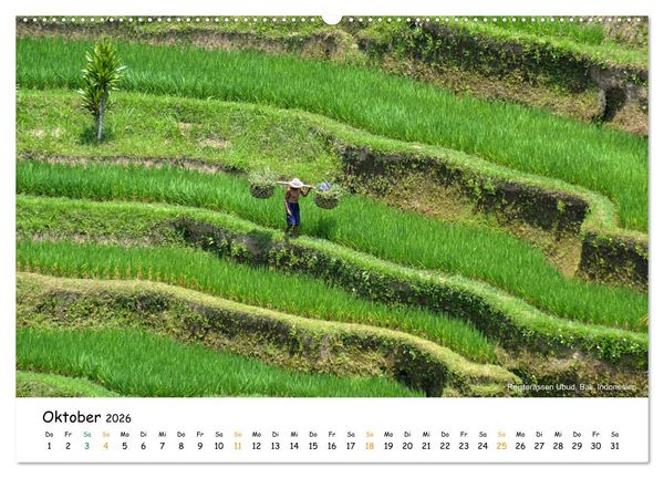 Produktbild: Bezauberndes Asien 2026 (Wandkalender 2026 DIN A2 quer), CALVENDO Monatskalender