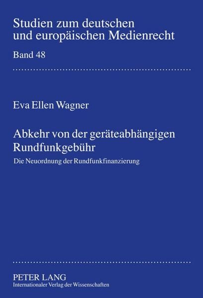 Produktbild: Abkehr von der ger&auml;teabh&auml;ngigen Rundfunkgeb&uuml;hr