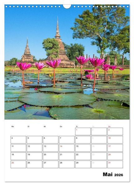 Produktbild: THAILAND - Mein Urlaubsplaner (Wandkalender 2026 DIN A3 hoch), CALVENDO Monatskalender