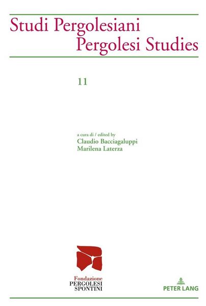 Produktbild: Studi Pergolesiani- Pergolesi Studies