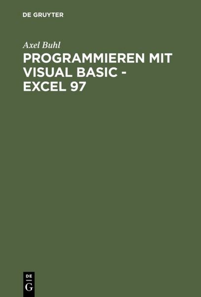 Produktbild: Programmieren mit Visual Basic - Excel 97