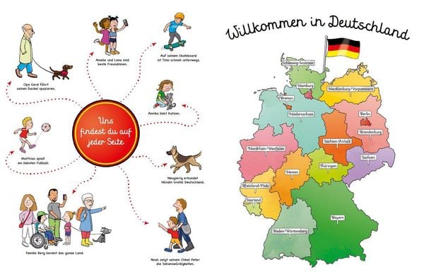 Produktbild: Deutschland Wimmelbuch