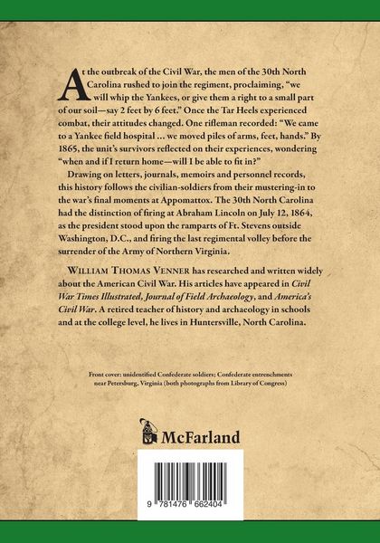 Produktbild: The 30th North Carolina Infantry in the Civil War