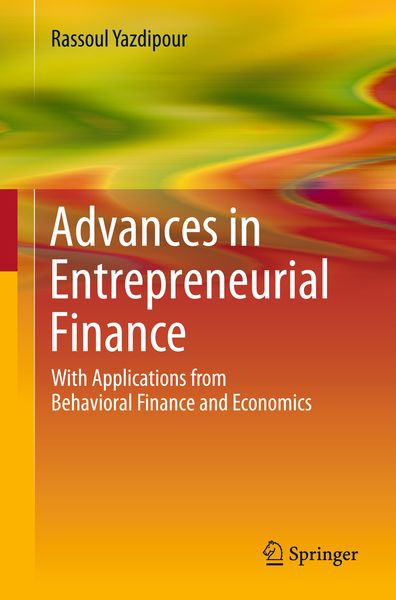 Produktbild: Advances in Entrepreneurial Finance