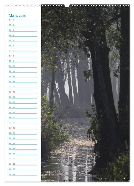 Produktbild: Wunderbarer Spreewald (Wandkalender 2026 DIN A2 hoch), CALVENDO Monatskalender