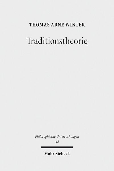 Produktbild: Traditionstheorie