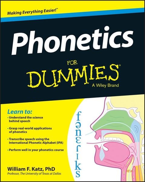 Produktbild: Phonetics For Dummies