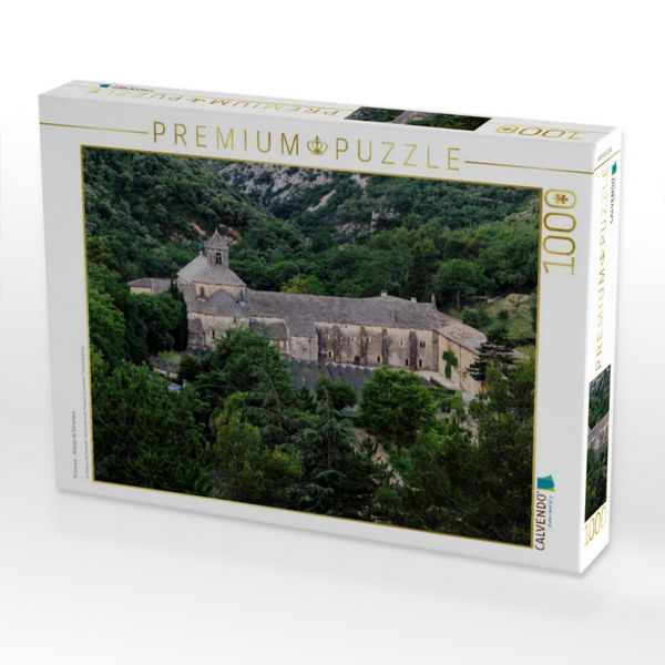 Produktbild: CALVENDO Puzzle Provence - Abbaye de S&eacute;nanque | 1000 Teile Lege-Gr&ouml;&szlig;e 64x48cm Foto-Puzzle f&uuml;r gl&uuml;ckliche Stunden