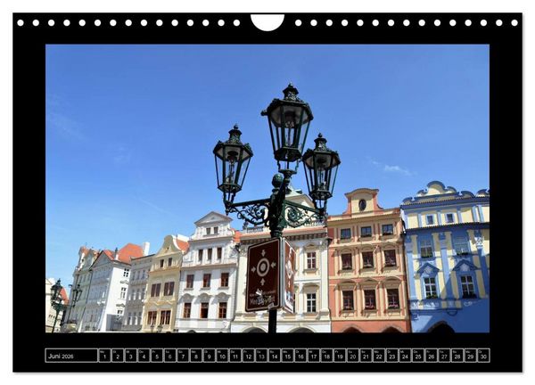 Produktbild: Stra&szlig;enlaternen in Europa (Wandkalender 2026 DIN A4 quer), CALVENDO Monatskalender