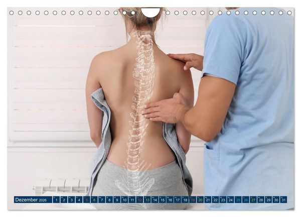 Produktbild: Chiropraktik - mit den H&auml;nden behandeln (Wandkalender 2026 DIN A4 quer), CALVENDO Monatskalender