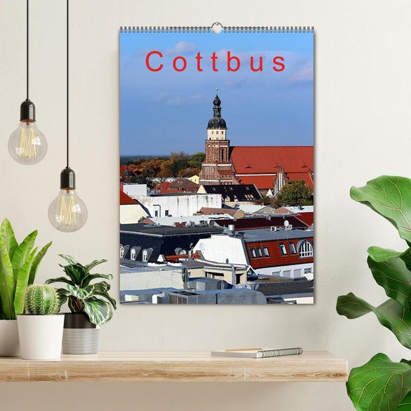 Produktbild: Cottbus (Wandkalender 2026 DIN A2 hoch), CALVENDO Monatskalender