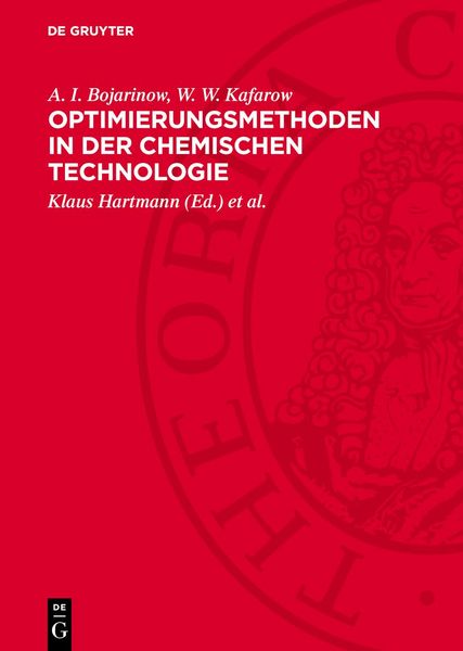 Produktbild: Optimierungsmethoden in der chemischen Technologie