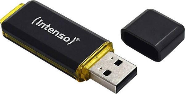 Intenso High Speed Line USB-Stick 64GB Schwarz, Gelb 3537490 USB 3.2 Gen 2 (USB 3.1)