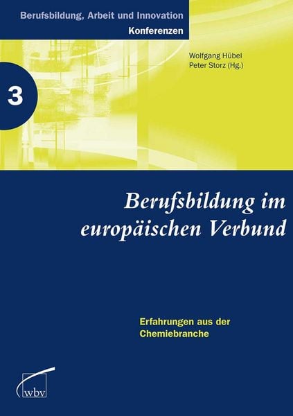 Produktbild: Berufsbildung im europ&auml;ischen Verbund