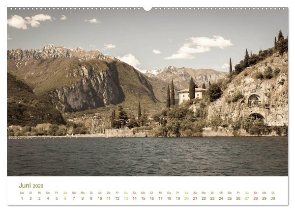 Produktbild: GARDASEE - das Nordufer (Wandkalender 2026 DIN A2 quer), CALVENDO Monatskalender