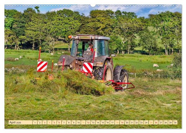 Produktbild: Landwirtschaft - die Zukunft ist digital (Wandkalender 2026 DIN A2 quer), CALVENDO Monatskalender