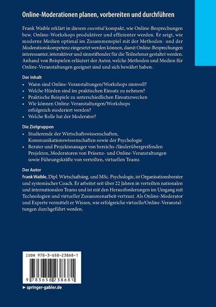 Produktbild: Online-Moderationen planen, vorbereiten und durchf&uuml;hren
