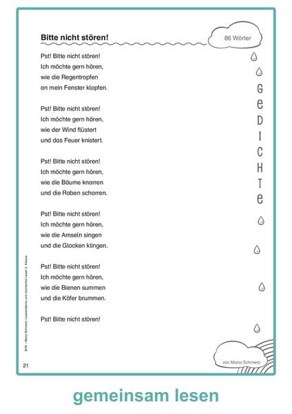Produktbild: Lesetandems und chorisches Lesen &ndash; 2. Klasse