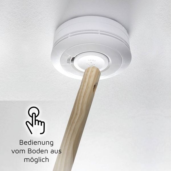 Produktbild: Ei Electronics  Ei650RF-3XD Funk-Rauchwarnmelder  inkl. 10 Jahres-Batterie, vernetzbar batteriebetrieben