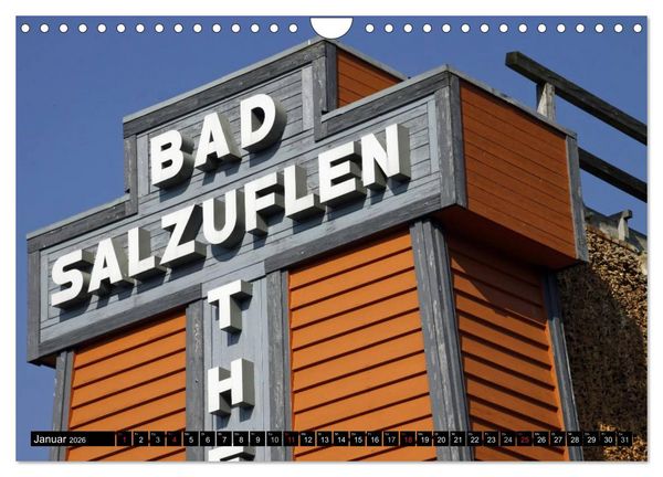 Produktbild: Bad Salzuflen (Wandkalender 2026 DIN A4 quer), CALVENDO Monatskalender