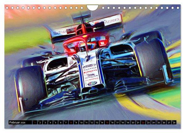 Produktbild: Kimi, Nico, Max and more (Wandkalender 2026 DIN A4 quer), CALVENDO Monatskalender