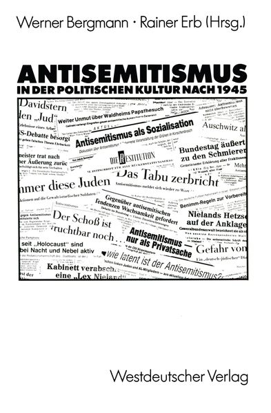 Produktbild: Antisemitismus in der politischen Kultur nach 1945