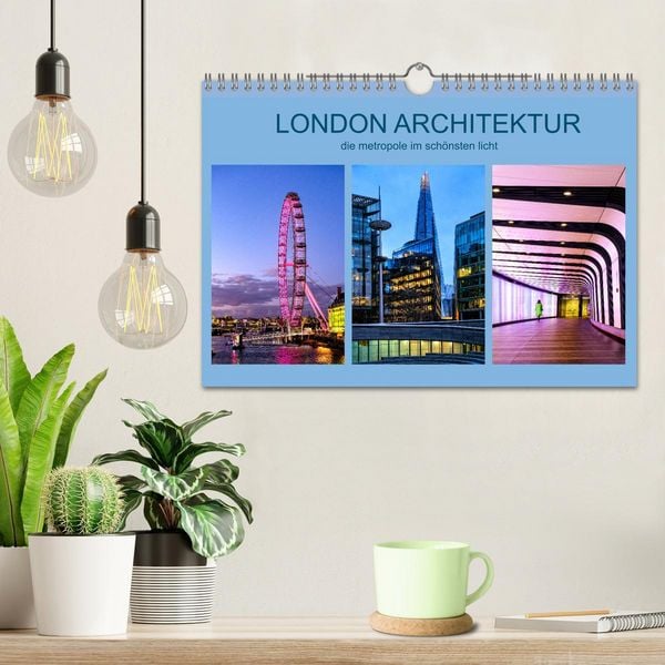 Produktbild: London Architektur (Wandkalender 2026 DIN A4 quer), CALVENDO Monatskalender