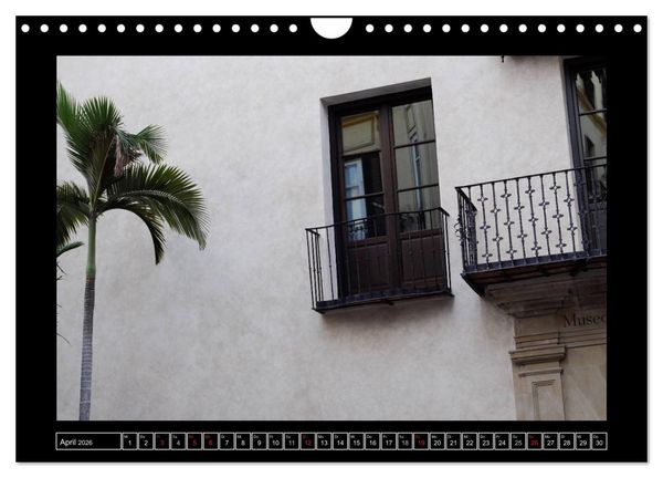Produktbild: M&aacute;laga - 50mm (Wandkalender 2026 DIN A4 quer), CALVENDO Monatskalender