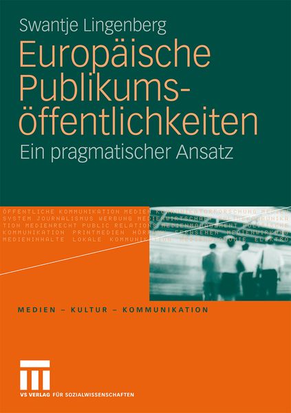 Produktbild: Europ&auml;ische Publikums&ouml;ffentlichkeiten