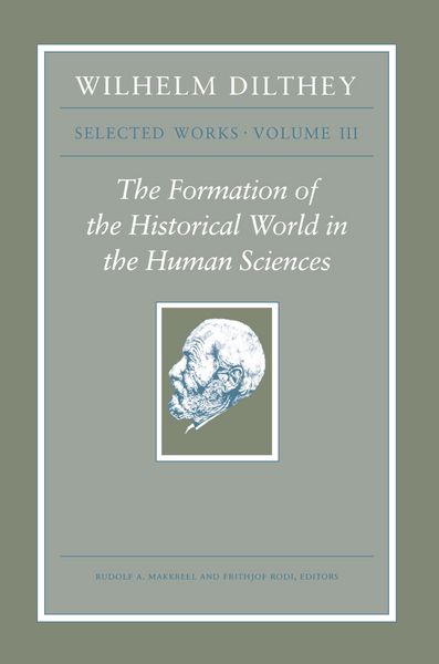 Produktbild: Wilhelm Dilthey: Selected Works, Volume III