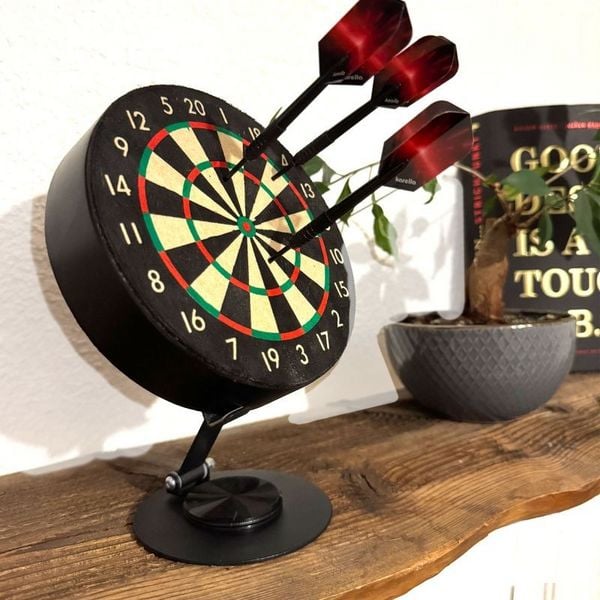 Produktbild: Karella Mini Dartboard Bulli inkl. 2 Satz Mini Darts