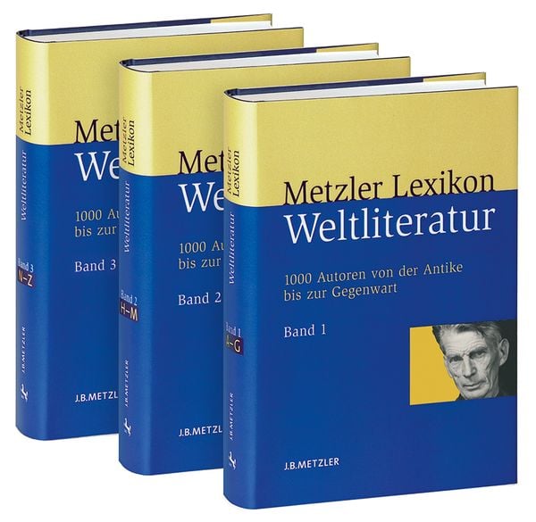 Produktbild: Metzler Lexikon Weltliteratur