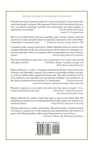 Produktbild: Reclaiming Conservatism