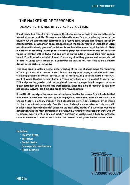 Produktbild: The Marketing of Terrorism. Analysing the Use of Social Media by ISIS